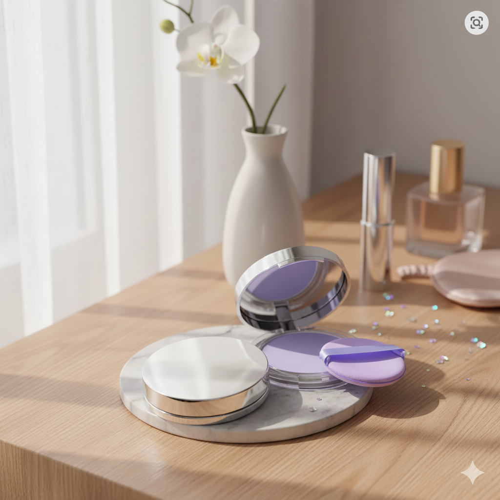Poudre Compacte Matifiante – Zéro Brillance, Teint Parfait Jusqu’à 12h