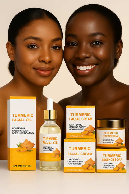 Kit Curcuma 3-en-1 – Illumine, Purifie, Raffermit